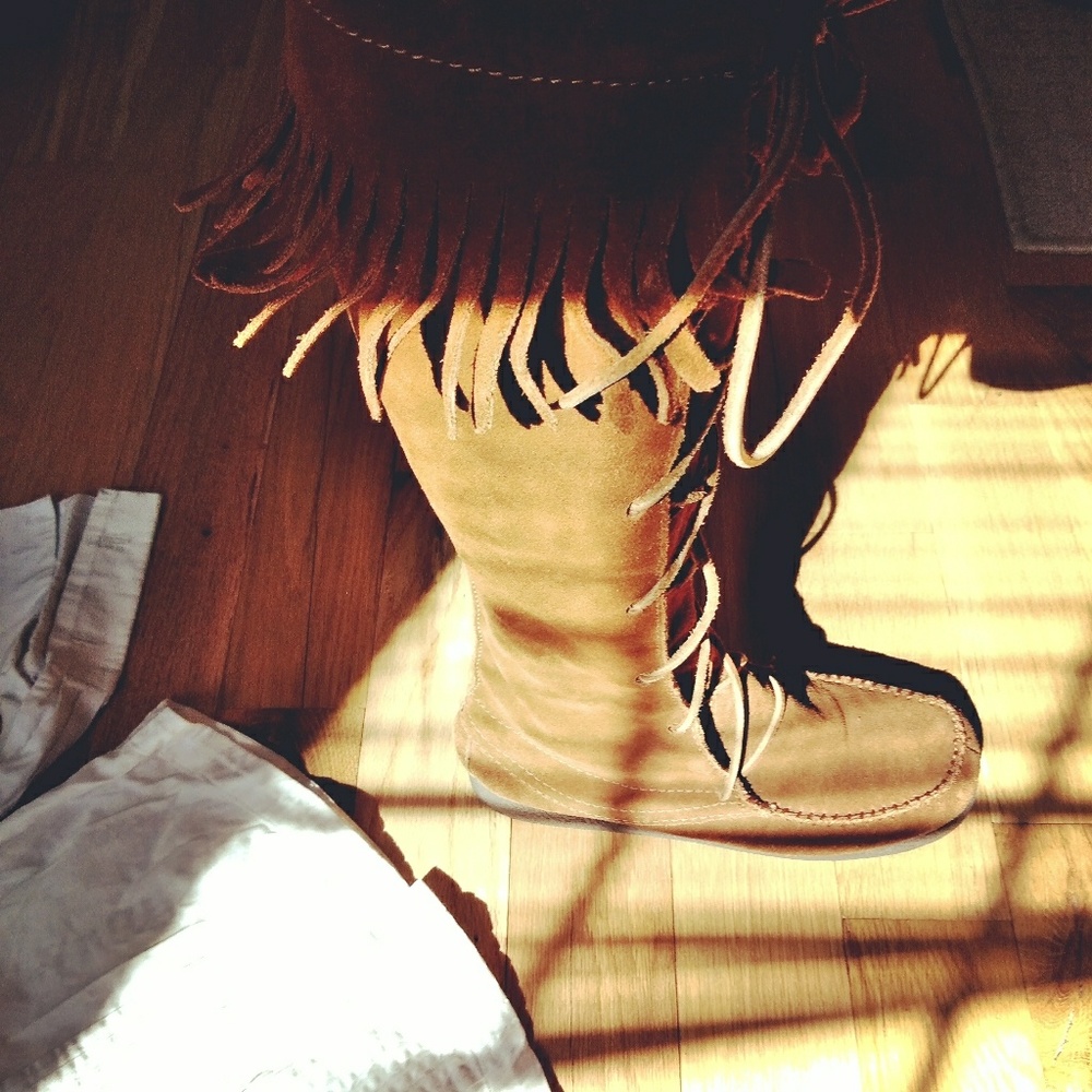 Ladies boots and shirt